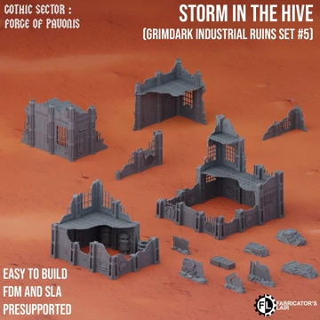 Storm in the Hive - Killteam kompatibilis terep