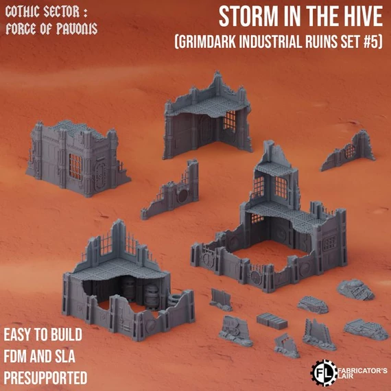 Storm in the Hive - Killteam kompatibilis terep